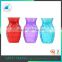 china made big colored flower vase glass