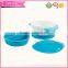 Spill Proof plastic baby bowl children dinnerware sets Bonus Fork and Spoon