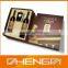 Best Sell factory custom made deluxe stand leather double wine box (ZDS-F358)
