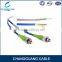 Manufacturer supply armored fiber optical ftth 2 core patch cord