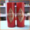 Chinese red handmade pillar candles with Chinese letter