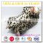 unique 3D vivid leopard print custom logo paw slippers