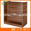 Fashional Wood Slatwall Display Rack Shelf Floor standing