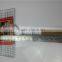 Electroplate BBQ Fish Grill Basket with Wooden Handle