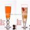 Innovative lead-free glass salad juice cup drinks cup of ice cream milkshake cup popular.