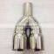 Chinese Wholesale High Quality Double Outlets Exhaust Tips