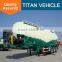 40CBM 3 axle bulk cement tank semi-trailer, Bulk powder particle wheat flour cement tank semi trailer --FOB 14500