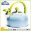 2016 new design 2.5L stainless steel whistling water kettle with 4pcs ceramic cups