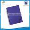 A5 office supply hardcover spiral journal notebook with silver foil stamping