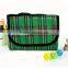 Check Folding Colorful Portable Camping Blanket