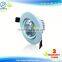 Patent design huizhou Lighting High Quality Recessed Ceiling Light Mount 3w 5w 7w