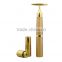 Vibration face lift tight gold ion roller stick massager