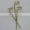 Veritical Finger Ring Bamboo Skewers, Party Picks, Looped Skewers