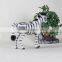 furry animal model happy large playful plush rocking horse