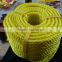 3 strand 16mm twisted polyethylene fishing rope nylon rope
