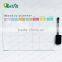 Dry Erase Calendar Flexible Magnet Board for Refrigerator 12 X 16.5 Inches Magnetic Organizer