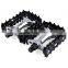 2 Pcs SETSAIL 662 MTB BMX Mountain Pedals Anti-skid Pedals Stainless Steel Ultralight Bicycle Pedals With 2 Bearings Axle