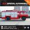 266hp HOWO red fire truck fire fighting truck