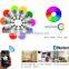 Wholesale multi-color changed phone wifi led bulb lights e27