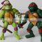 ninja turtles plastic figurines;japanese anime plastic ninja turtles figurines,lovely cartoon mini figure