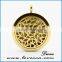 25MM 30MM 316l Stainless steel round silver Aromatherapy Essential Oil Diffuser Necklace/perfume locket, fashion jewelry