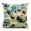 Throw pillow cover with octopus painting STPC002
