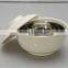 Melamine bowl with lotus shape