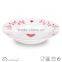 ceramic hot sale soup plate wholesale soup plate