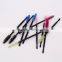 Colorful top quality factory price pp handle silicone head material eyelash brush