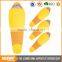 Yellow China Manufacture Outdoor Trekking Down Sleeping Bag