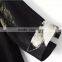 2015 new fashion long chiffon cardigan,maxi ink printing chiffon cardigan for women with long sleeve falbala placket