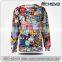 Sublimation custom cheap wholesale fashion long sleeve sweater designs for kids