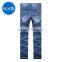 Worth Garment New Model Jeans Pants Men Blue Ripped Denim Trouser Oem Service