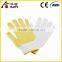 CE standard working gloves,safety pvc dotted cotton gloves