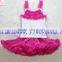 Newest Design Chiffon Nylon tutu skirt Full Fluffy Pettiskirt set for babay