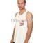 Mens custom bodybuilding stringer vest with pocket