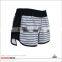 2016 NEW CROSSFIT BLACK AND WHITE STRIPE WOMENS' MMA SHORTS