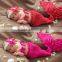 Newborn Baby Firefighter Fireman Red Hat Outfit, 2 pc Red Pant Set w/Suspenders, Photography Prop
