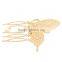 Hair Clips Findings Butterfly Animal Gold Plated