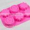 Wholesale Different Roses shape silicone chocolate mould,soap mold,diy cake mould