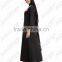embroidered hemp muslim dress/ jnj Arabian islamic fashionable abaya kaftan dresses/fancy dl islamic abaya