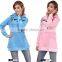 OEM premium cotton Anti-Allergy Factory direct sell fashional design long style 100 pcs moq pregnant hoodie