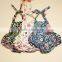 Wholesale Summer Printed Sling Ruffled Petti Playsuit Jumpsuit