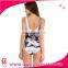 Women Sexy Printing one-piece swimming suit