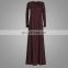 Modest China Cheap Simple Style Dubai Abaya Turkish Design Muslim Dress Islamic Women Clothing