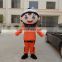 Factory direct sale fireman sam mascot costume for adults