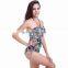 Push Up Top High waist Big Women's Plus size 2016 Tankini swimsuit