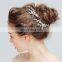 Amelie Wedding Hair Accessories Regal Girls headpiece Opal Crystal Bridal Hair Comb Jewelry Decoration bobby comb Head wear