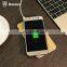 QI Standard Wood Grain Quadrangle Wireless Charger for Smart Phones