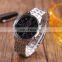 Wholesale factory stainless steel watch silver quartz watch